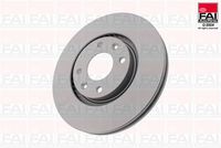 FAI AutoParts BD106 - Disco de freno