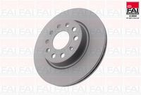 FAI AutoParts BD134 - Disco de freno