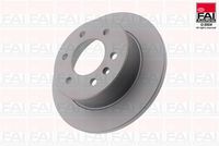 FAI AutoParts BD136 - Disco de freno