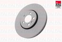 FAI AutoParts BD139 - Disco de freno