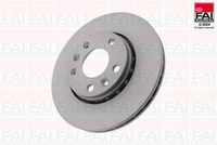 FAI AutoParts BD145 - Disco de freno