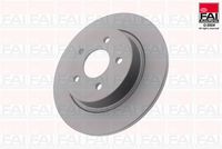 FAI AutoParts BD151 - Disco de freno