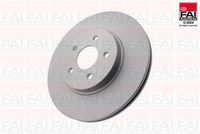 FAI AutoParts BD160 - Disco de freno