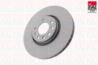 FAI AutoParts BD162 - Disco de freno