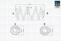 FAI AutoParts FPCS122 - Muelle de suspensión