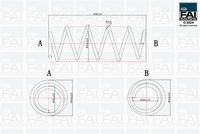 FAI AutoParts FPCS130 - Muelle de suspensión