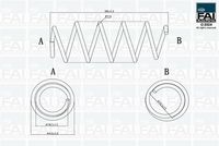 FAI AutoParts FPCS137 - Muelle de suspensión