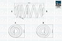 FAI AutoParts FPCS166 - Muelle de suspensión