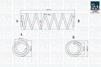 FAI AutoParts FPCS171 - Muelle de suspensión