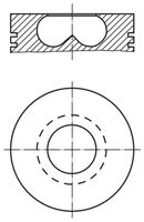 MAHLE 008 27 00 - Pistón