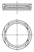 MAHLE 011 PI 00112 000 - Pistón