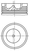 MAHLE 151 61 00 - Pistón