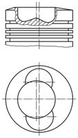 MAHLE 099 PI 00135 000 - Pistón