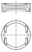 MAHLE 007 PI 00153 002 - Pistón