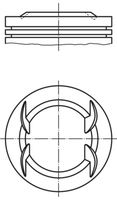 MAHLE 011 PI 00116 002 - Pistón