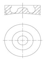 MAHLE 061 PI 00110 000 - Pistón