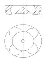 MAHLE 007 PI 00163 000 - Pistón