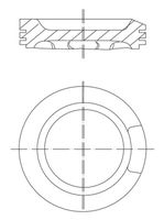 MAHLE 033 04 02 - Pistón