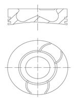 MAHLE 021 PI 00123 000 - Pistón