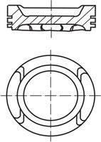 MAHLE 021 PI 00116 001 - Pistón