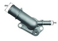 MAHLE TI 87 87D - Termostato, refrigerante