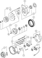 MAHLE MG 382 - Alternador