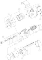 MAHLE MS 426 - Motor de arranque