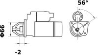 MAHLE MS 9 - Motor de arranque