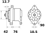 MAHLE MG 584 - Alternador