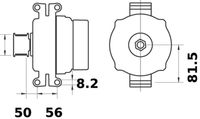 MAHLE MG 448 - Alternador