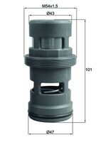 MAHLE TO 18 114 - Termostato, refrigeración del aceite