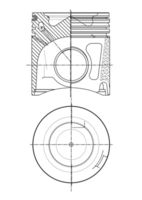 MAHLE 007 PI 00147 000 - Pistón