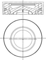 MAHLE 028 PI 00140 000 - Pistón