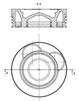 MAHLE 061 PI 00147 000 - Pistón