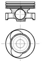 MAHLE 021 PI 00118 100 - Pistón