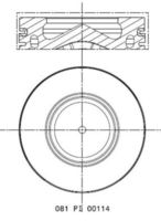 MAHLE 081 PI 00114 000 - Pistón