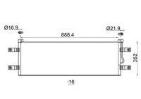 MAHLE AC 784 000S - Condensador, aire acondicionado