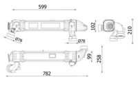 MAHLE CE 53 000P - Elemento enfriador, reciclaje gases escape