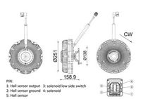 MAHLE CFC 275 000P - Embrague, ventilador del radiador