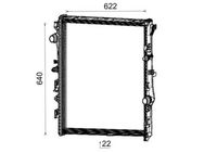 MAHLE CR 2732 000P - Radiador, refrigeración del motor