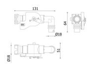 MAHLE CV 27 000P - Válvula de control de refrigerante