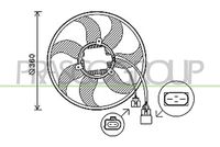 PRASCO AD022F003 - Ventilador, refrigeración del motor