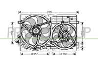 PRASCO AD200F002 - Ventilador, refrigeración del motor