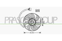 PRASCO AD200F007 - Ventilador, refrigeración del motor