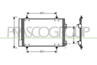 PRASCO CI424C002 - Condensador, aire acondicionado