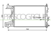 PRASCO DW040R002 - Radiador, refrigeración del motor