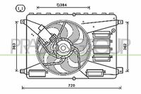 PRASCO FD079F002 - Ventilador, refrigeración del motor