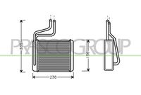 PRASCO FD105H001 - Radiador de calefacción