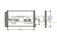 PRASCO FT133C006 - Condensador, aire acondicionado