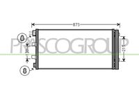 PRASCO OP954C003 - Condensador, aire acondicionado